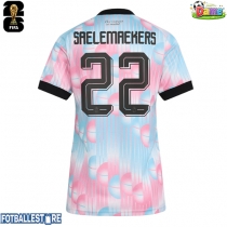 Belgia Alexis Saelemaekers #22 Bortedrakt Dame VM 2026 Kortermet